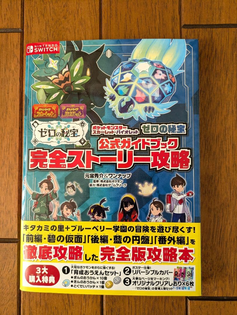 ポケモンSV ゼロの秘宝 完全攻略本 - メルカリ