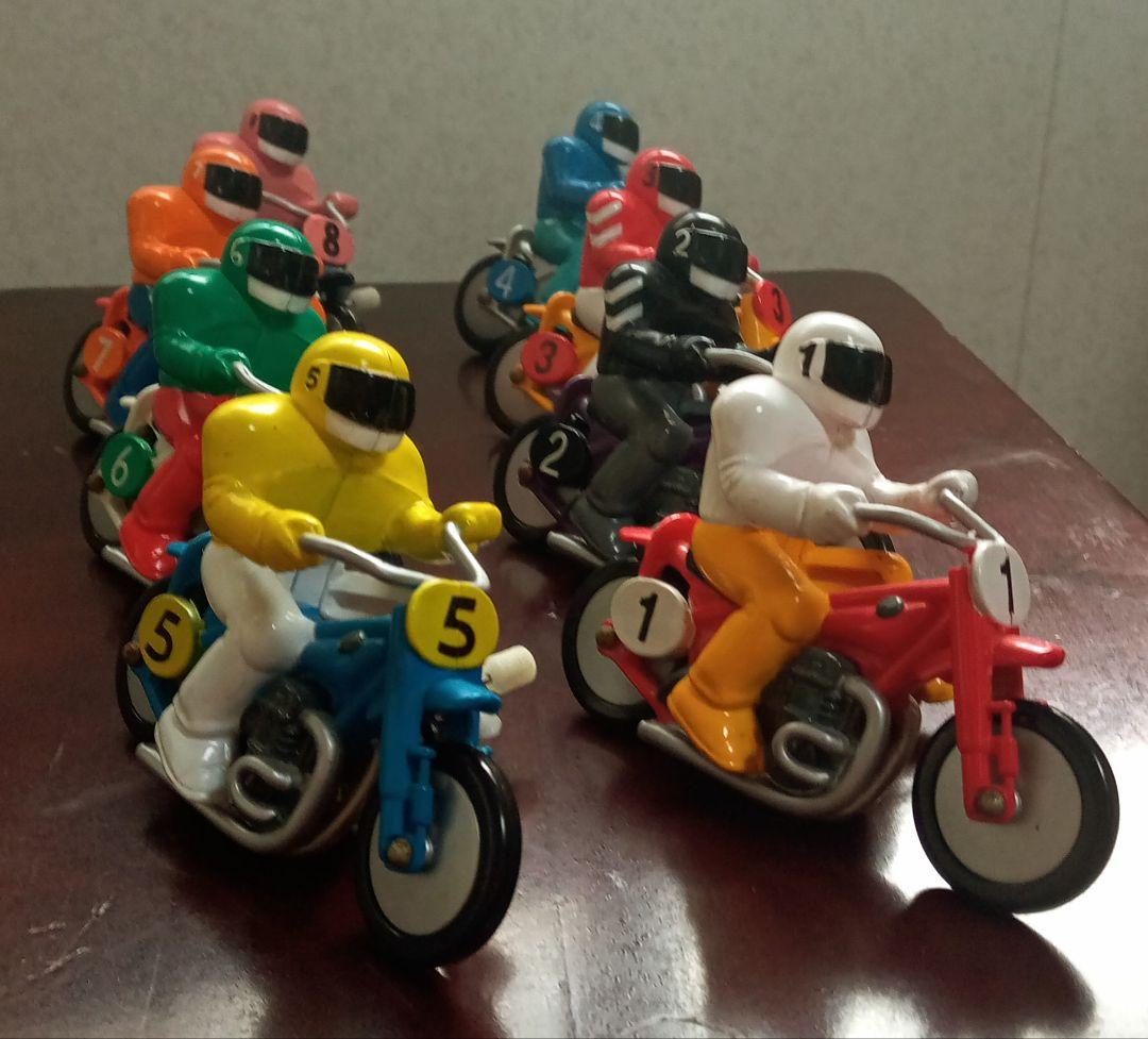 オートレース フィギュア おもちゃ レトロ 1号車~8号車 - メルカリ