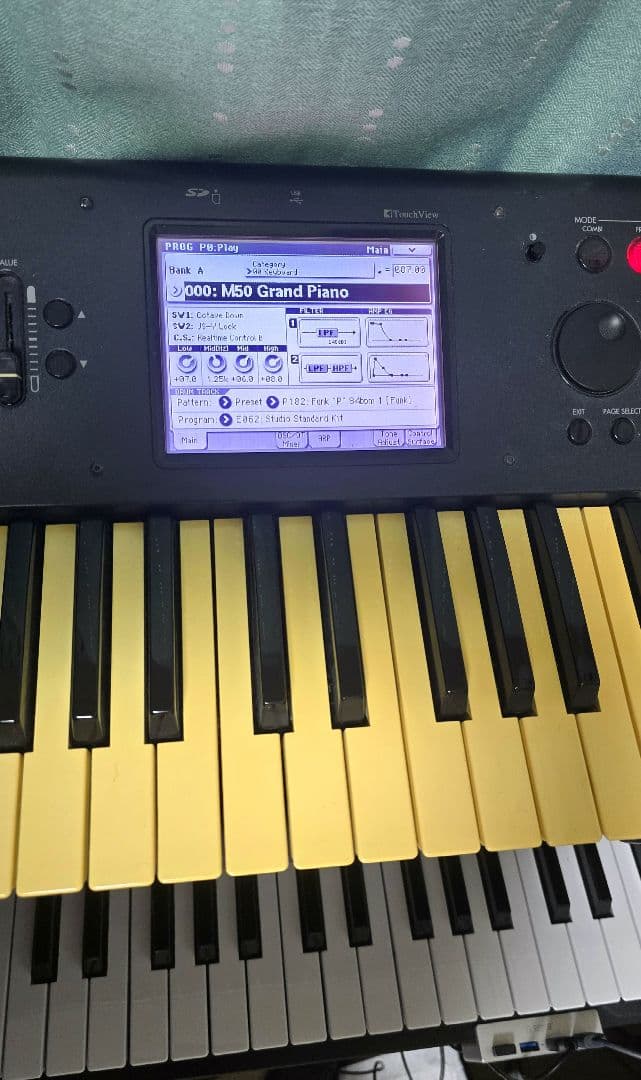 KORG M50 シンセサイザー 61キー 中古】KORG M50-61 シンセサイザー 61鍵 - 神奈川県の中古楽器店