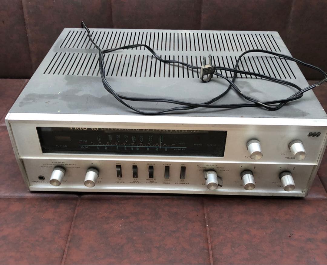 TRIO 真空管式ラジオ W X-333(J055) - メルカリ