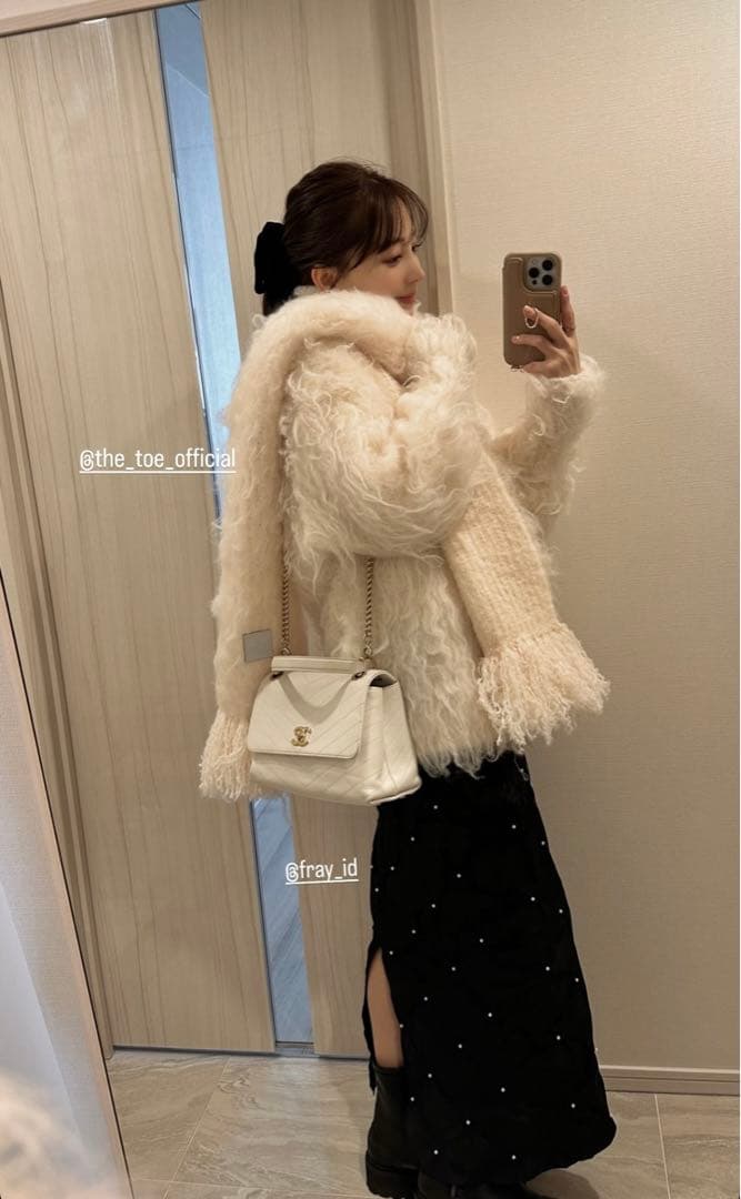 THE TOE】シャギーカーディガン - メルカリ