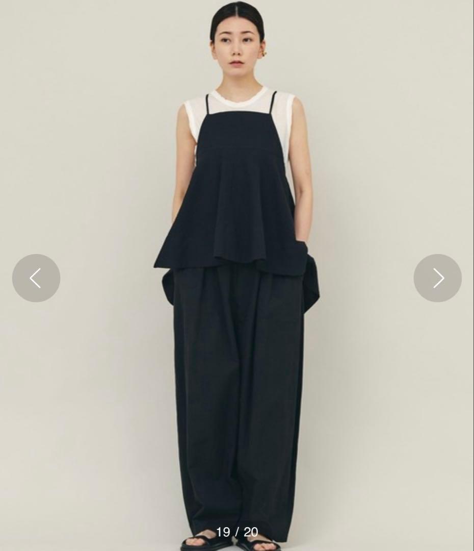 【新品】Curensology(カレンソロジー)/サッカーフレアキャミソール Curensology（カレンソロジー） キャミソール /ウールリネンキャミ