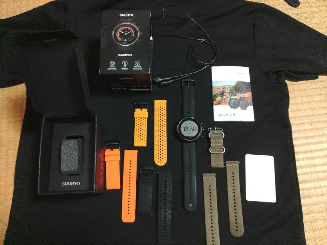 (美品)　SUUNTO　9　 baro　チタニウム Suunto 9 Baro Titanium Limited Edition​ SS050892000 – sports watch