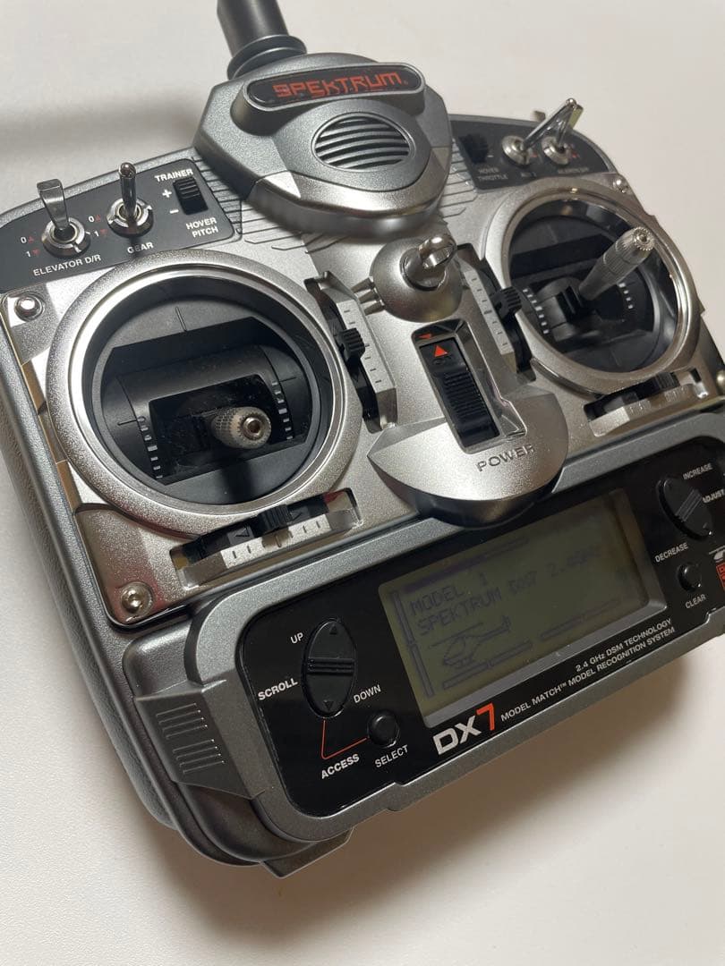 2.4GHz DSM2 モード2 送信機 DX7