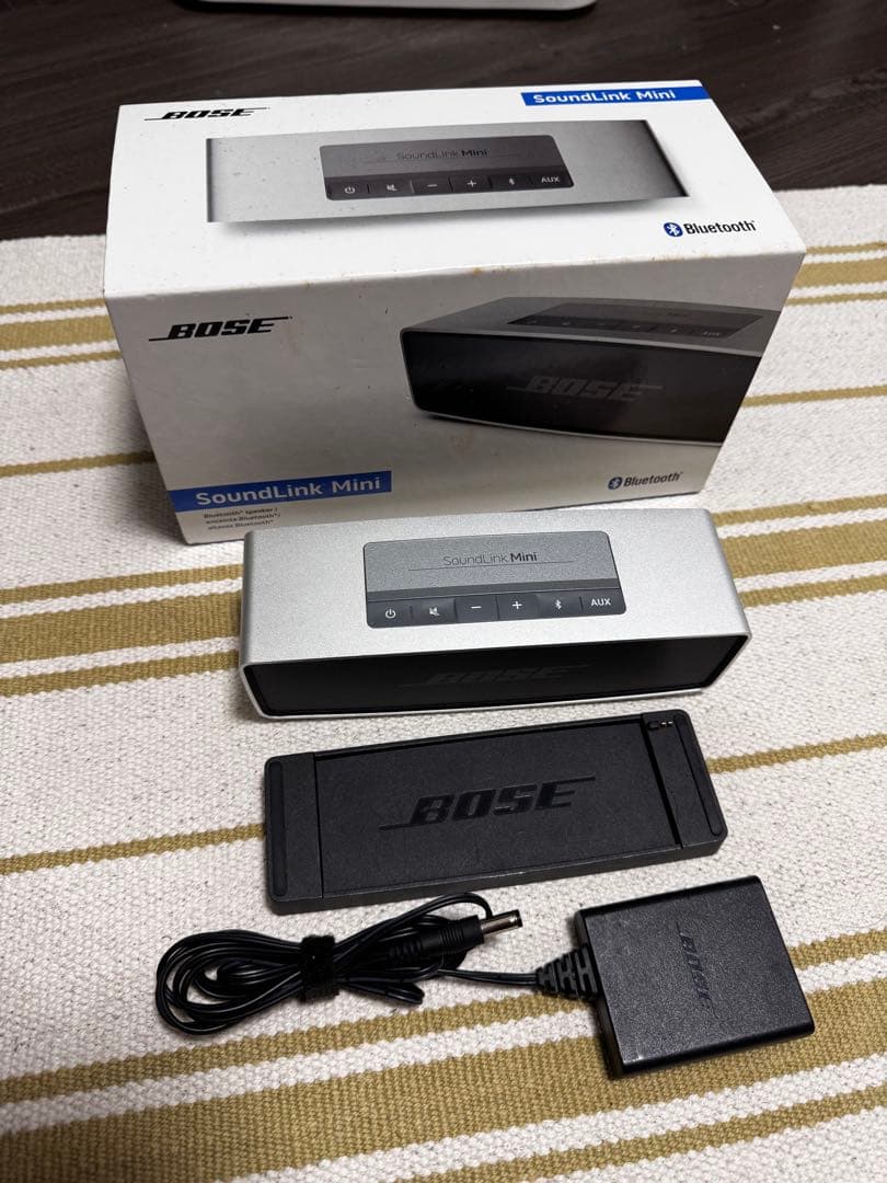 動作確認済み Bose SoundLink Mini 箱入り Bluetooth Bose SoundLink Mini I Bluetooth Speaker [new battery]/note pics