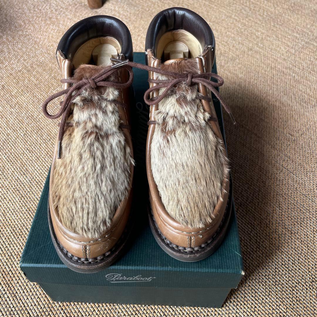 パラブーツMILLA LAPIN 希少ファーモデル