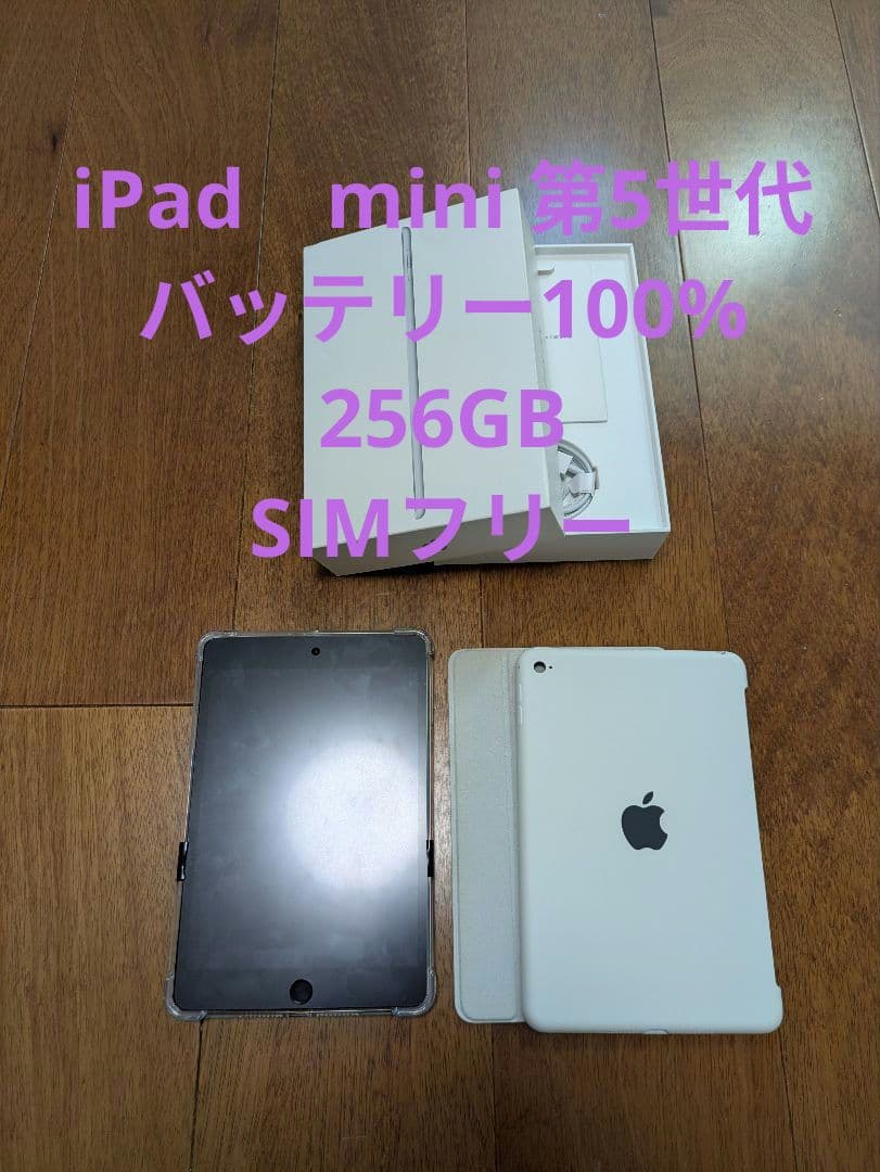 バッテリー100% iPad mini 第5世代 Wi-Fi+Cellular - メルカリ