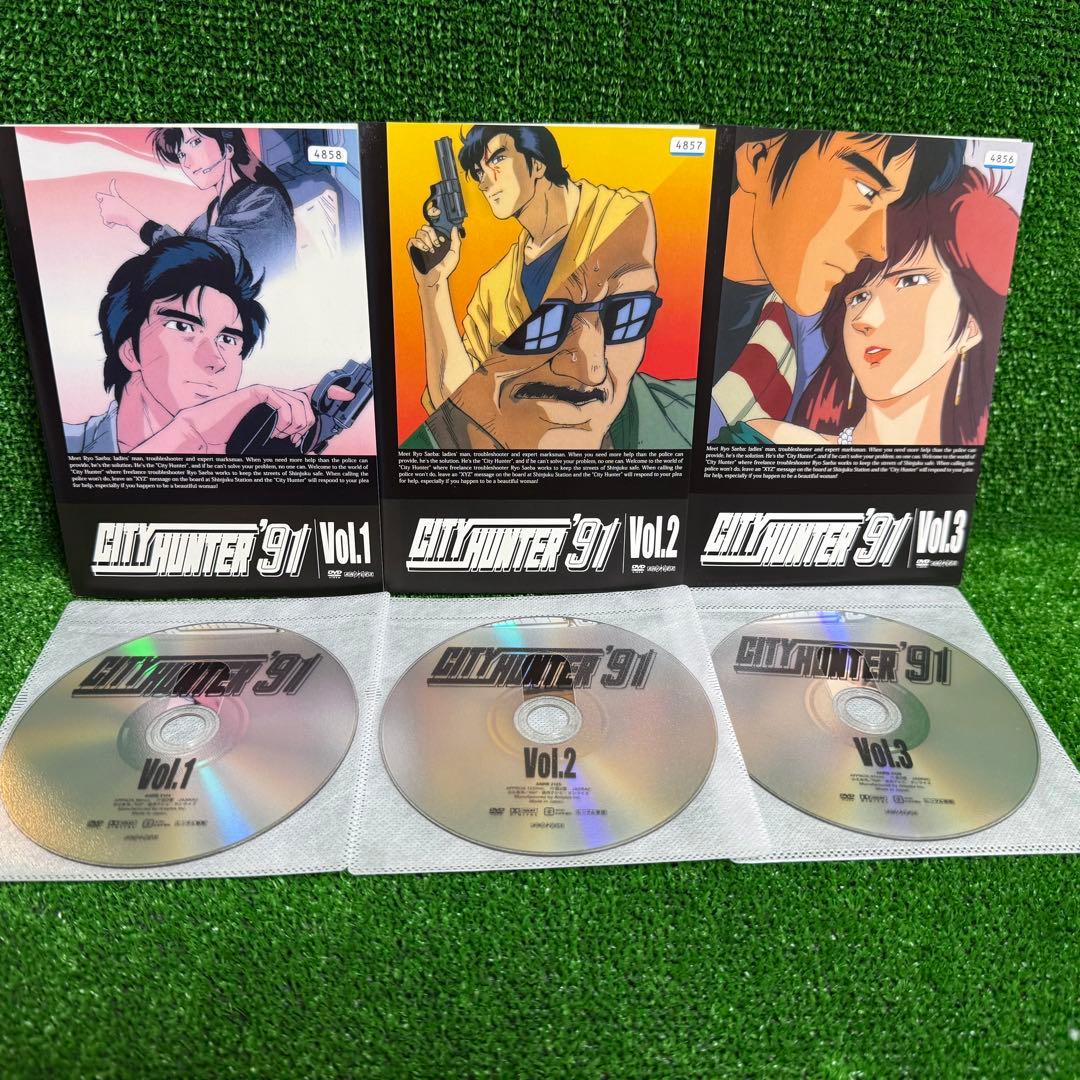 DVD】シティハンター・全26巻(1期〜4期)+ルパン三世VSキャッツアイ