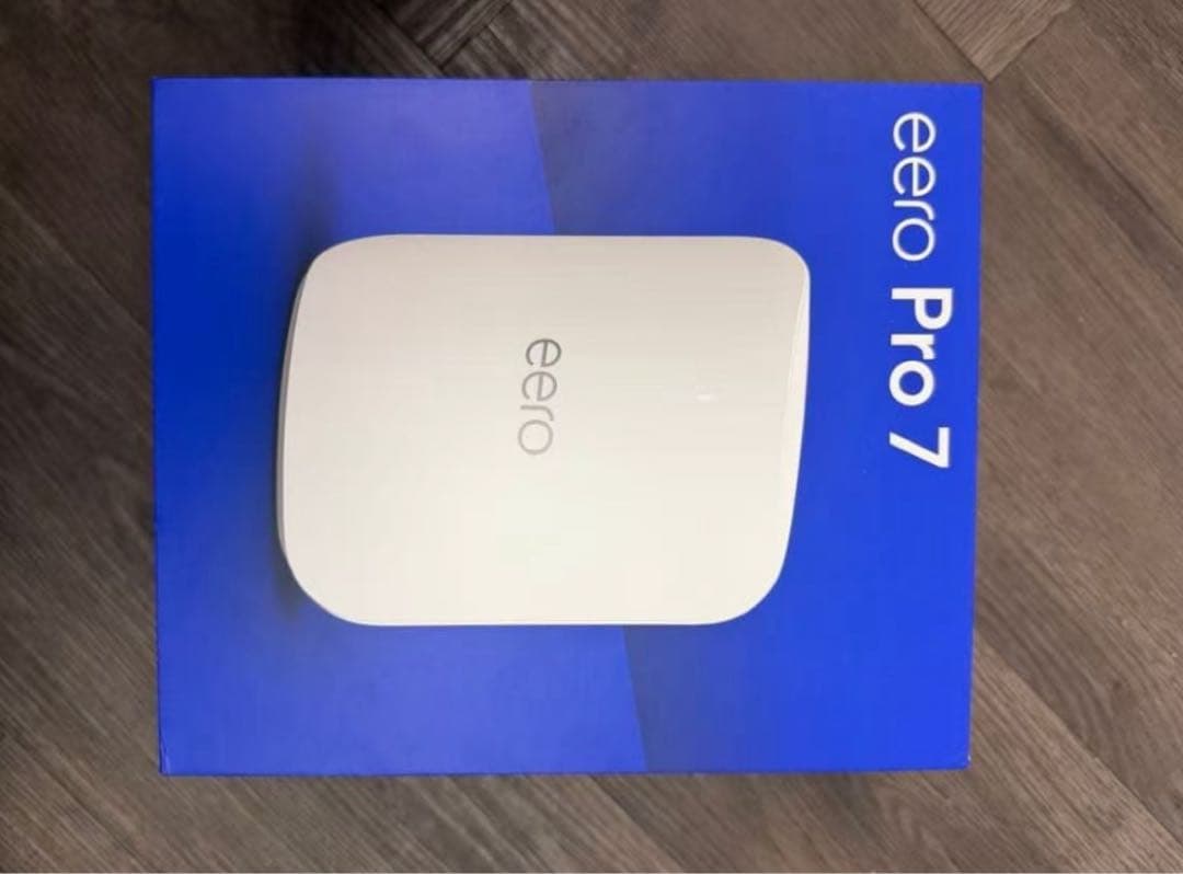 eero Pro 7 - トライバンドメッシュwifiルーターWi-Fi 7対応 Amazon eero Pro 7 - トライバンドメッシュwifiルーター、Wi-Fi 7対応