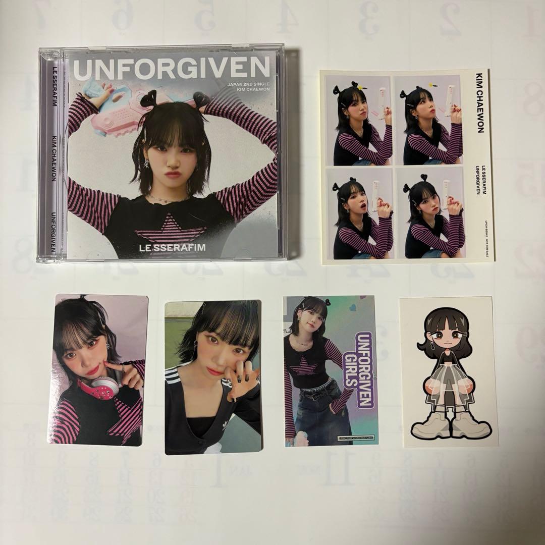 LE SSERAFIM ルセラフィム UNFORGIVEN チェウォン トレカ - メルカリ