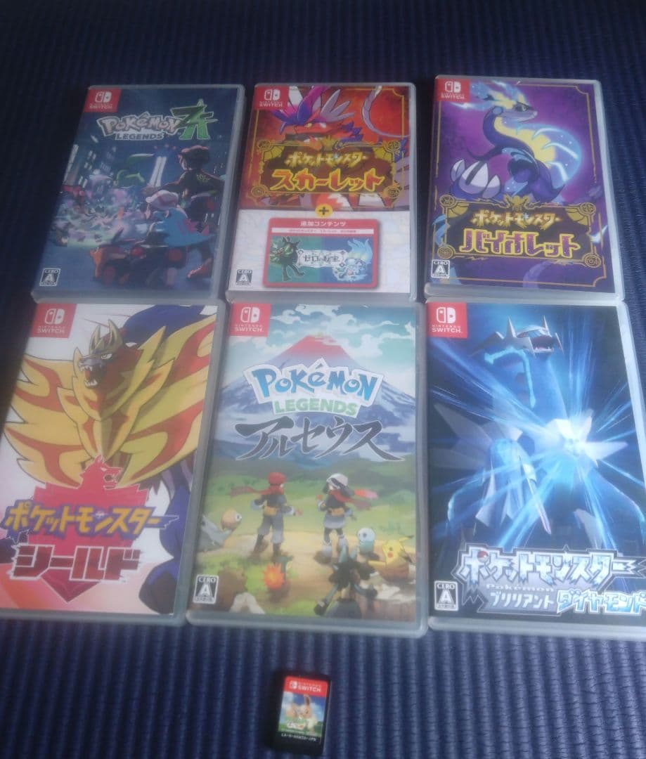 ポケットモンスター Nintendo Switch ソフト 7本セット ほぼ新品未開封】ニンテンドースイッチ ソフト7本セット｜Yahoo!フリマ