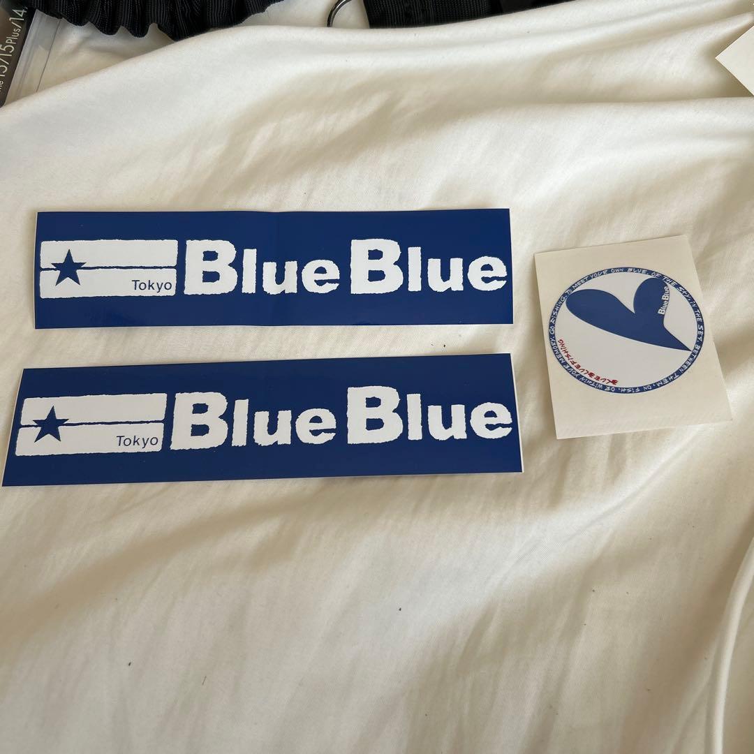 BLUEBLUE ブルーブルー ステッカー3枚 フィッシングショー 釣りフェス