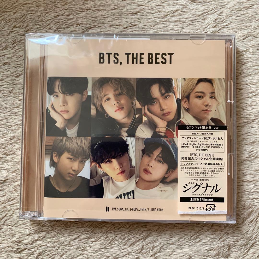 BTS THE BEST アルバム 全形態 7セット トレカ、アクスタ付き - メルカリ
