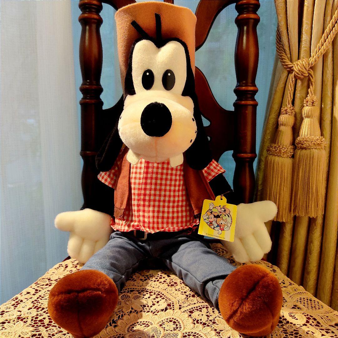 東京ディズニーランド グーフィー 犬 ぬいぐるみ 1990年代 平成レトロ