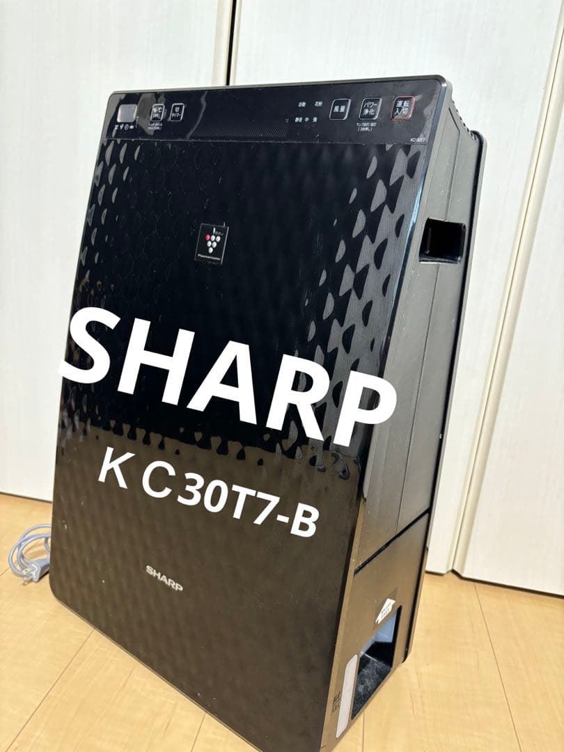 SHARP 空気清浄機 黒 シャープ KC-30T7-B 2021年製2025年最新】Yahoo