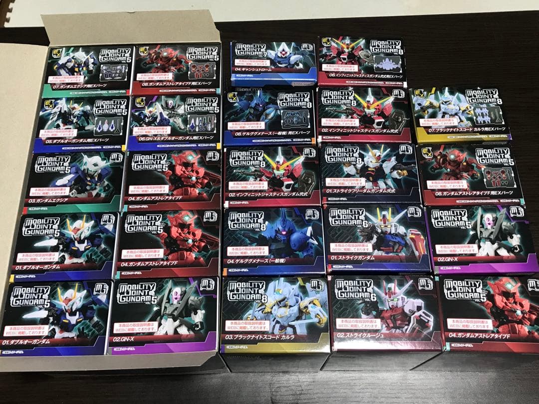 モビリティジョイントvol.5 6 7 8 セット販売　24個 MOBILITY JOINT GUNDAM VOL.5｜発売日：2023年10月2日｜バンダイ
