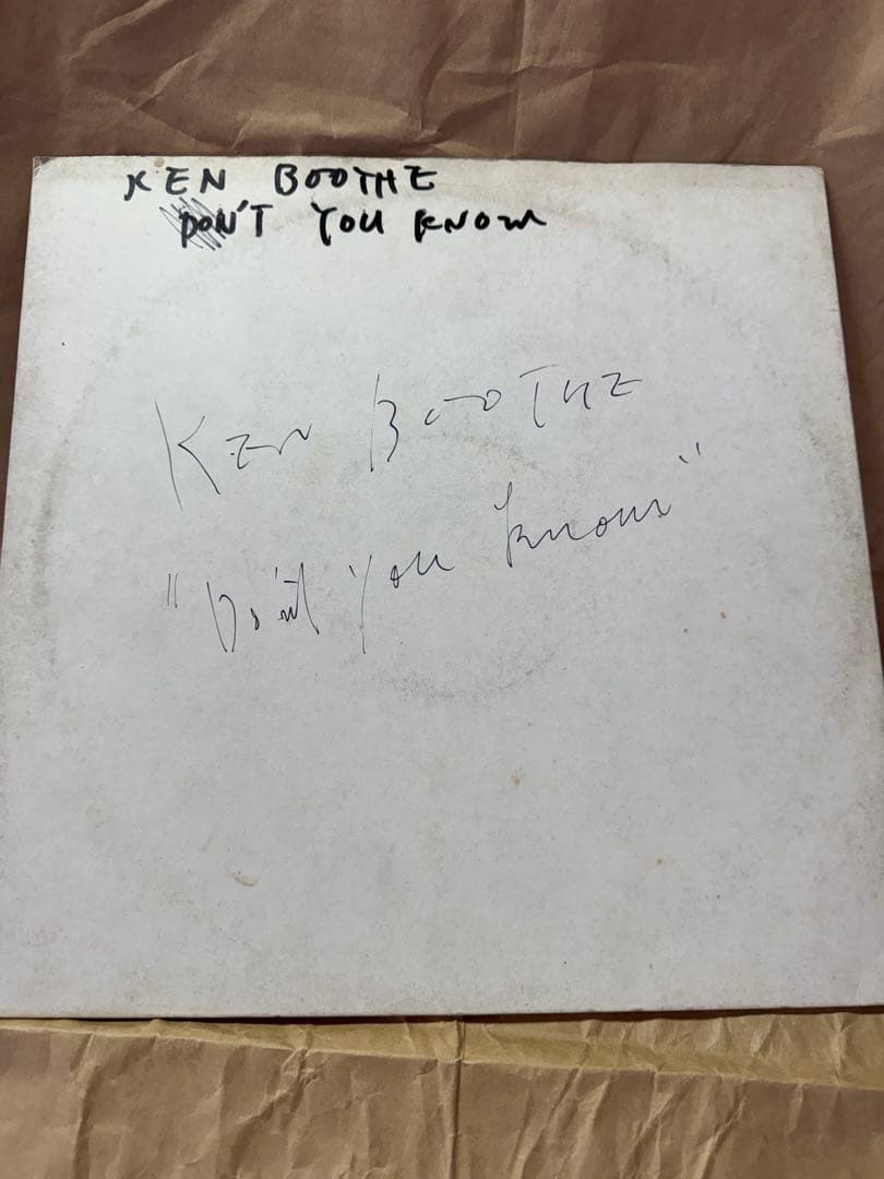 Ken Boothe / Don't You Know レゲエ12inch - メルカリ