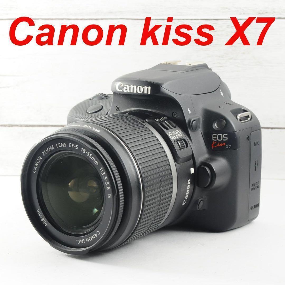 ❤️初心者おすすめ❤️スマホ転送❤️Canon kiss X7 初心者☆デジタル一眼レフ☆Canon EOS kiss x7☆スマホ転送☆彡 - メルカリ