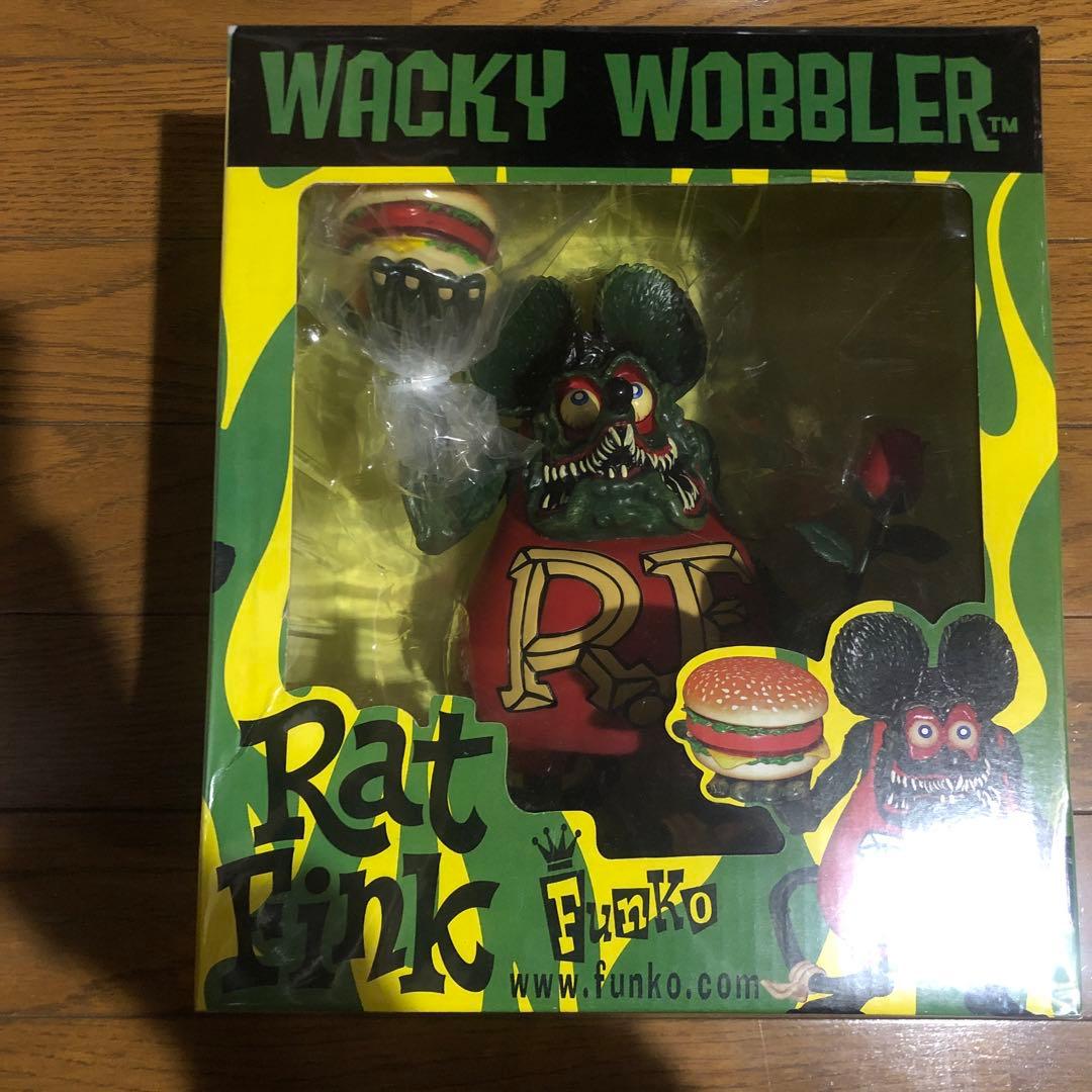 FUNKO wacky wobbler rat fink レア　フィギュア 楽天市場】FUNKO Wacky Wobbler RAT FINK （メタリックグリーン
