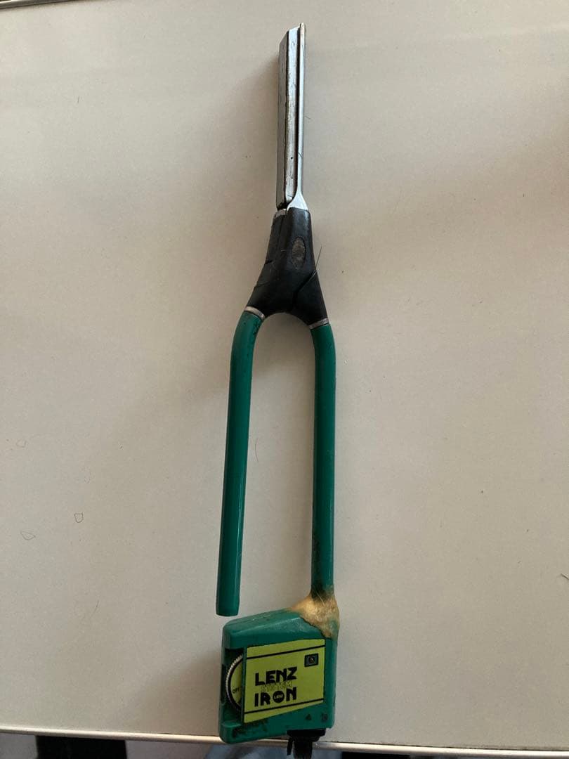 LENZ レンツアイロン　角10mmラバーなしタイプ　濡れパン　パンチ　理容 レンツ デジタルアイロン 8mm 平ロッドタイプ e-H8 メンズパーマ 濡れ