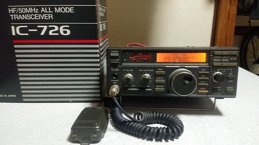 IC-726　ハム無線機　HF/50MHz Yahoo!オークション -「icom ic-726」(アマチュア無線) の落札相場