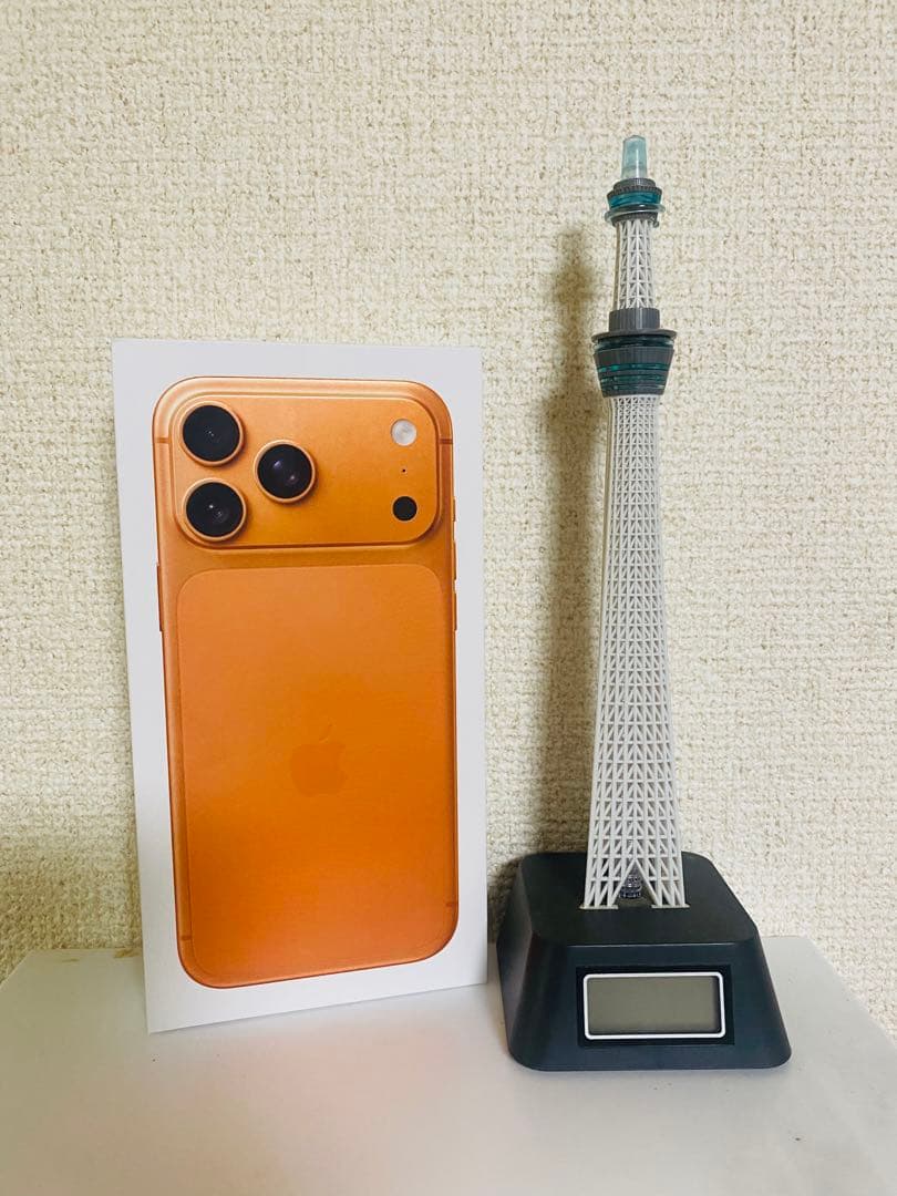 iPhone コズミックオレンジ色のiPhone 17 pro max 1TB Amazon.co.jp: Apple iPhone 17 Pro Max 1TB (SIMフリー)：ProMotion