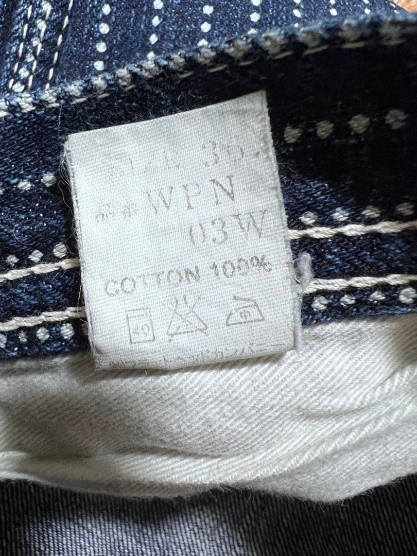 フラットヘッド WPN-03W ウォバッシュペインターパンツ W36