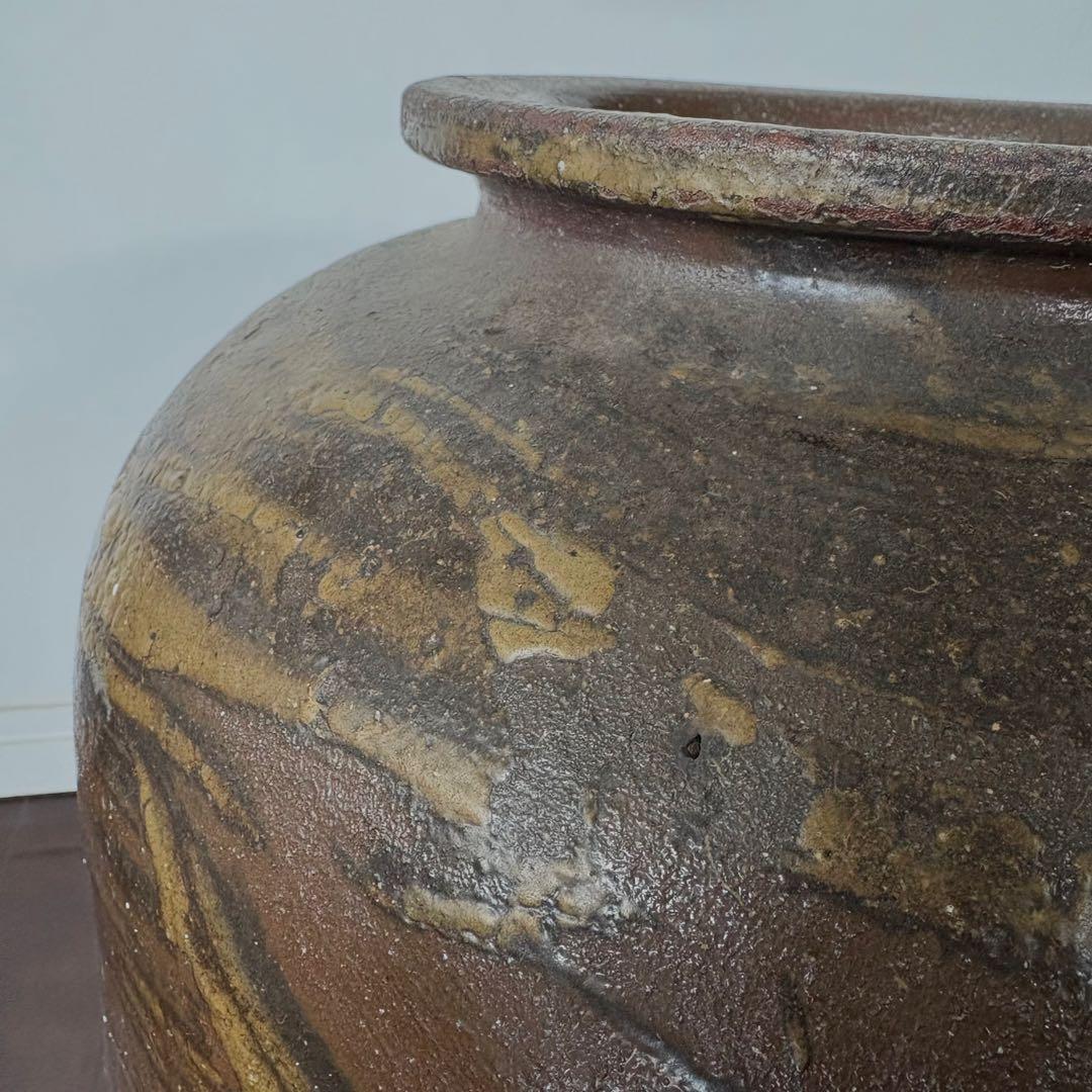 古備前 大壺 高さ40cm 酒壺 骨董 時代物