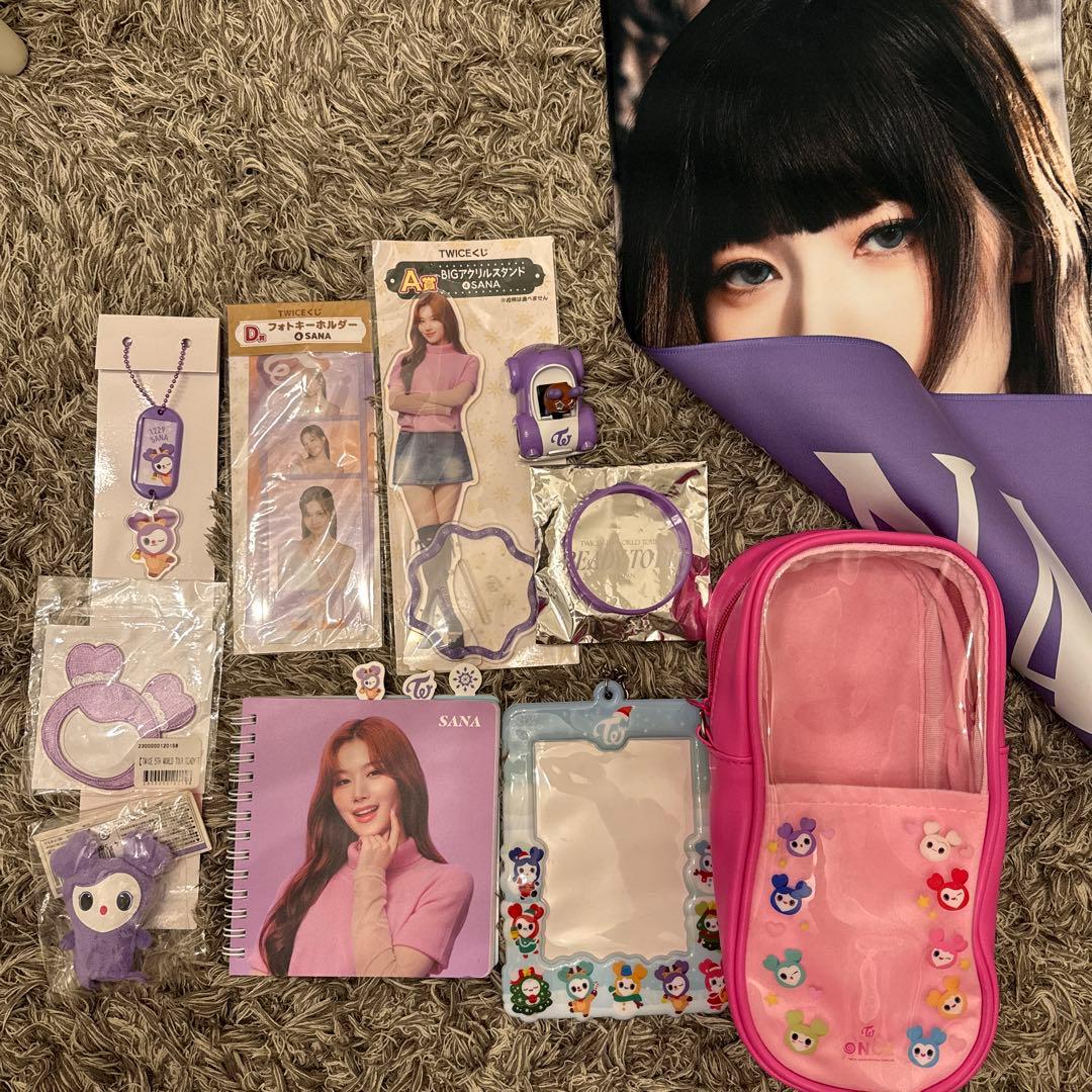 TWICE サナ　グッズセット TWICE SANA サナ グッズ フォトメッセージカード 56枚 トレカ カード