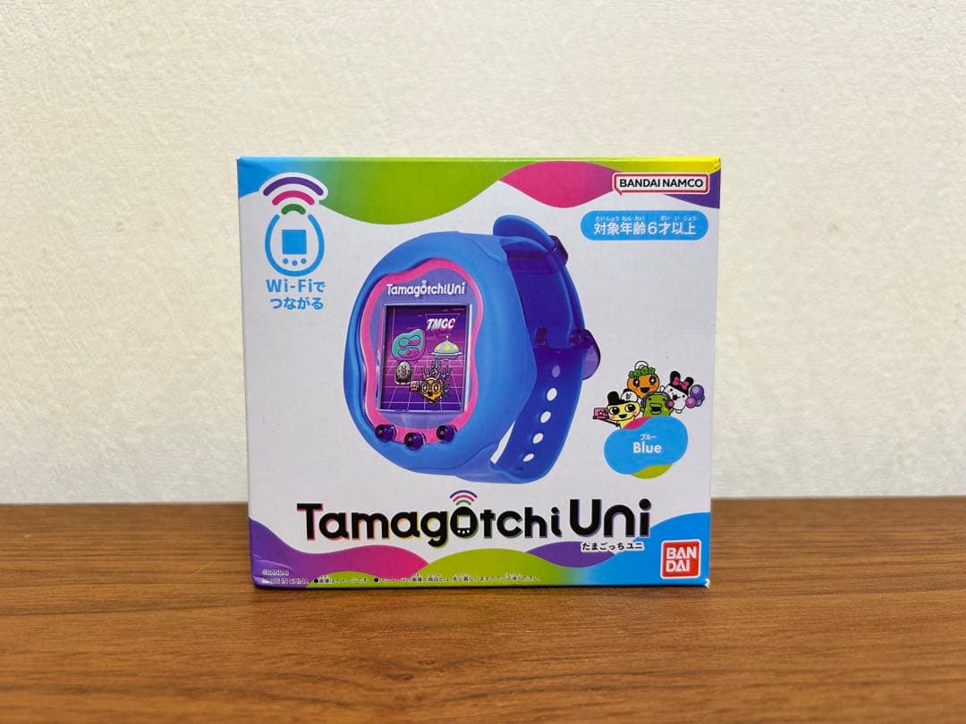 BANDAI Tamagotchi Uni 青 title ＼📢情報解禁❣／ Uniの新色「Tamagotchi Uni Blue」が11/23(木