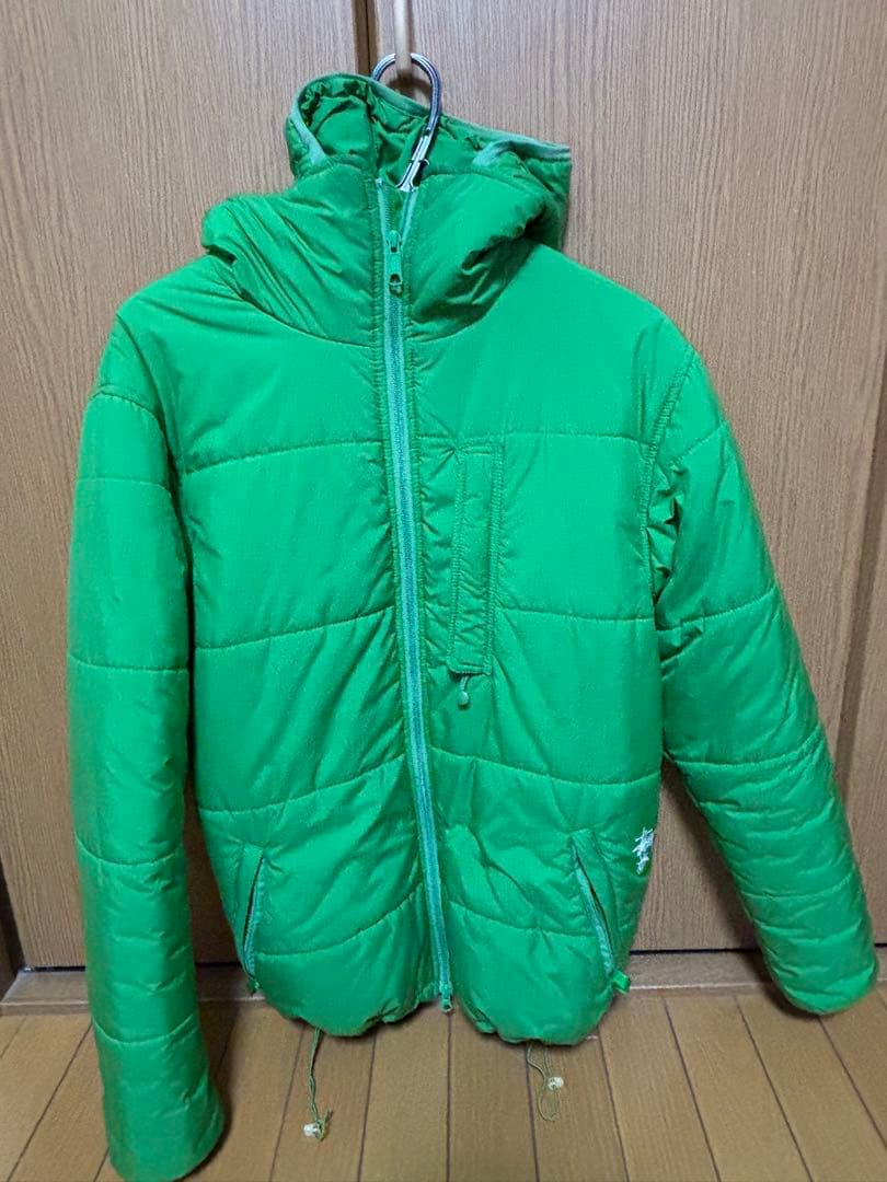 90s 激レア OLD stussy ダウンジャケット 緑 - メルカリ