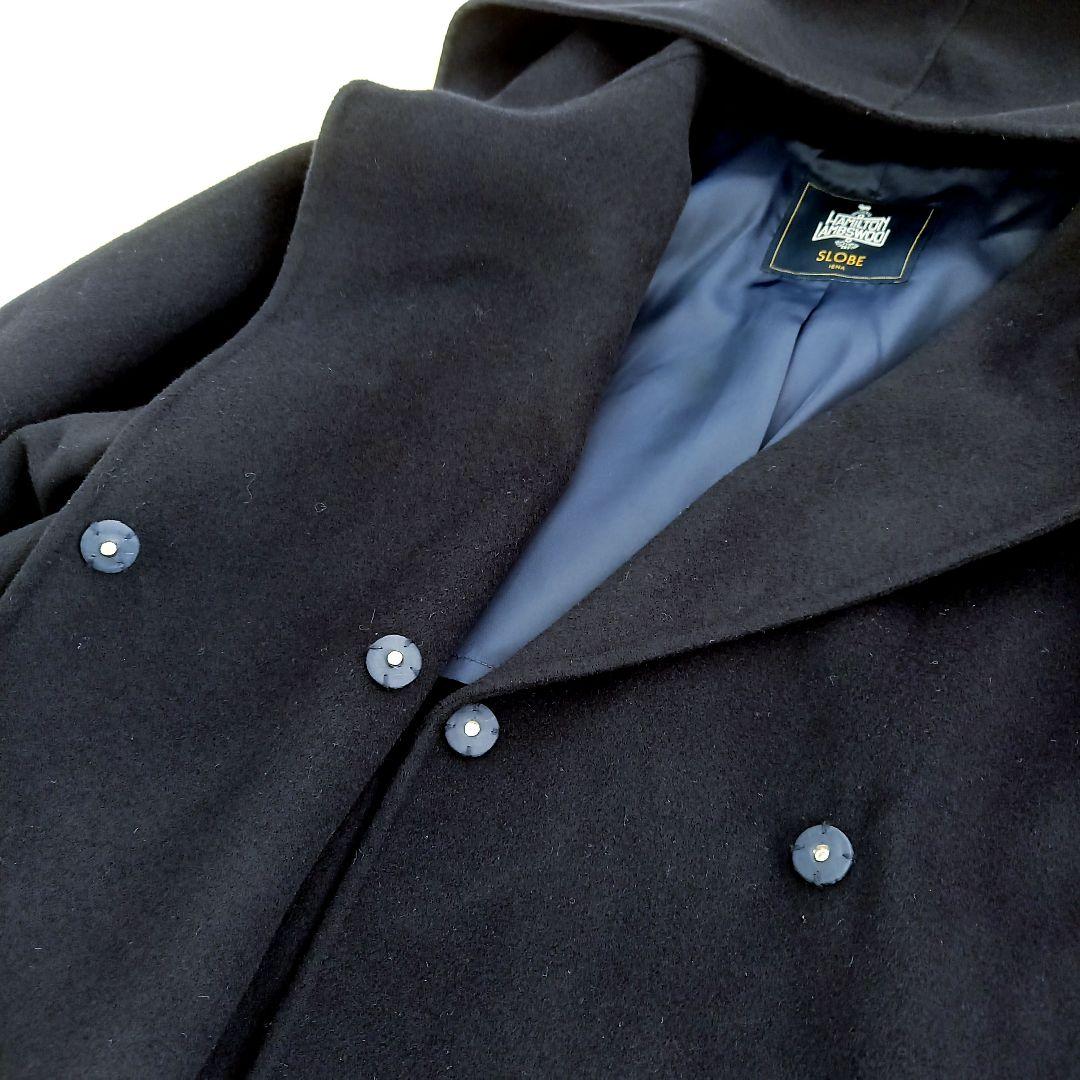 スローブイエナ ハミルトンダブルフェイスフードコート ウールリバー