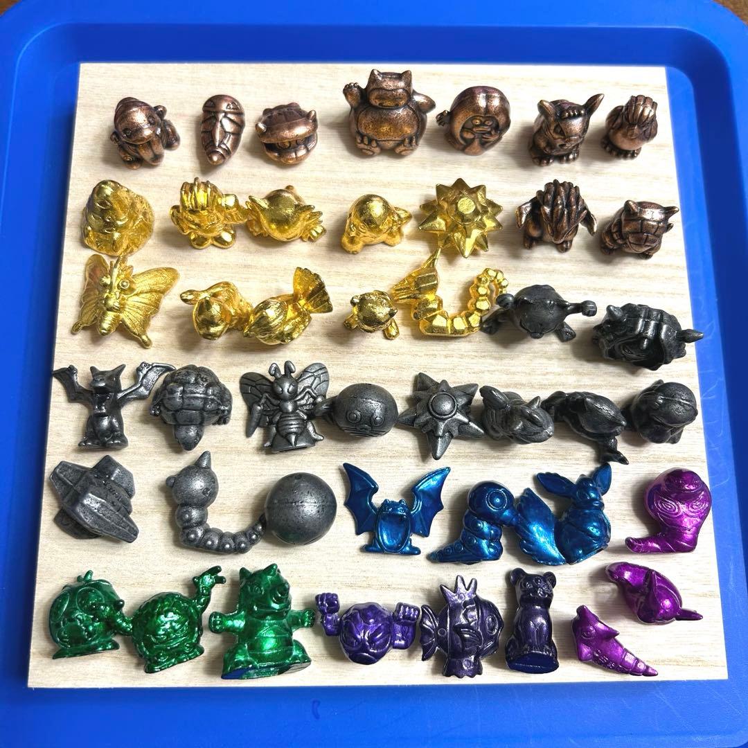 希少 44体まとめ売り メタルコレクション ポケモン 銀 銅 セット