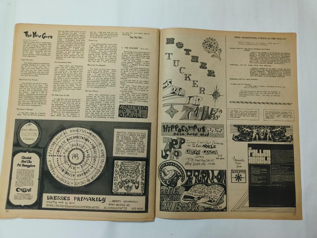 oracle オラクル1967年 ヒッピー サイケ アングラ 新聞紙 - メルカリ