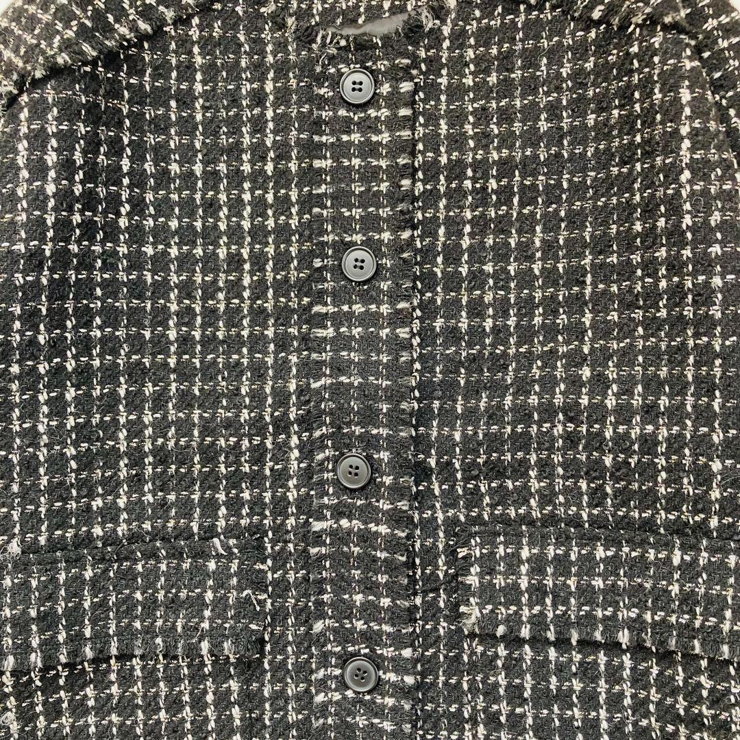 極美品】ジャーナルスタンダードレリューム ツイードクルーネック