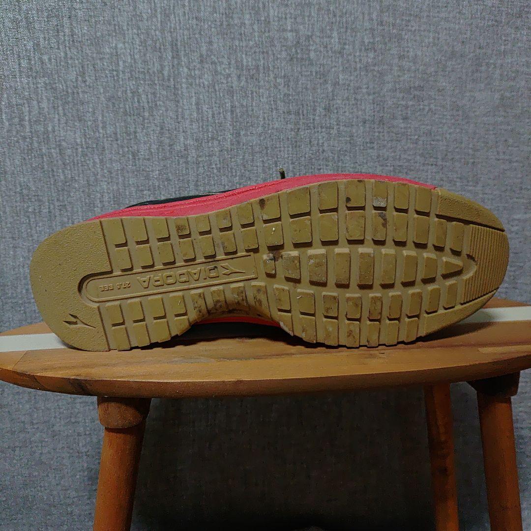 DIADORA 安全靴 黒/赤 27.5cm EEE