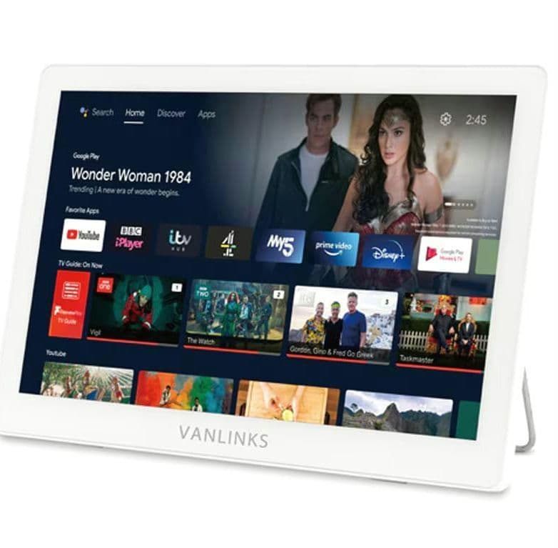 VLMN-01W 14型防水アンドロイド搭載モニター　美品 VANLINKS VANLINKS 14.0型防水android搭載ポータブルスマートモニター