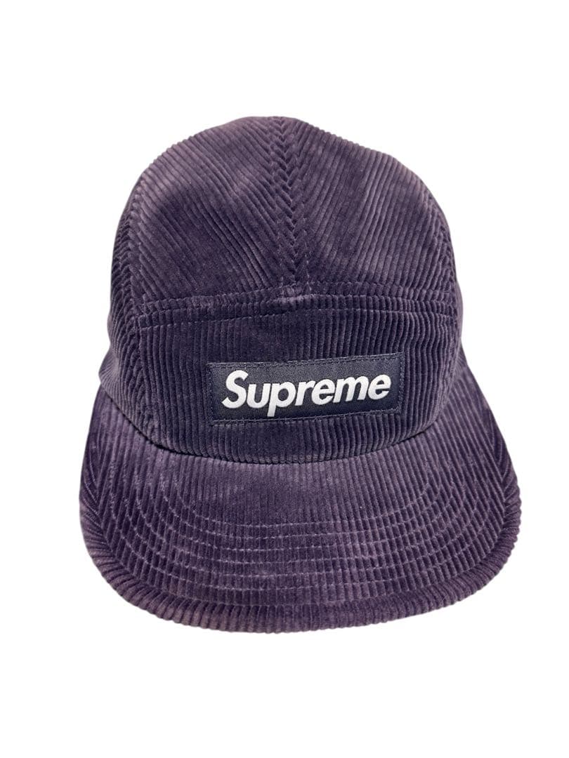Supreme パープル コーデュロイキャップ Supreme Nike Arc Corduroy 6 Panel Purple Cap!!!SS22!!!BNWT!!!!100