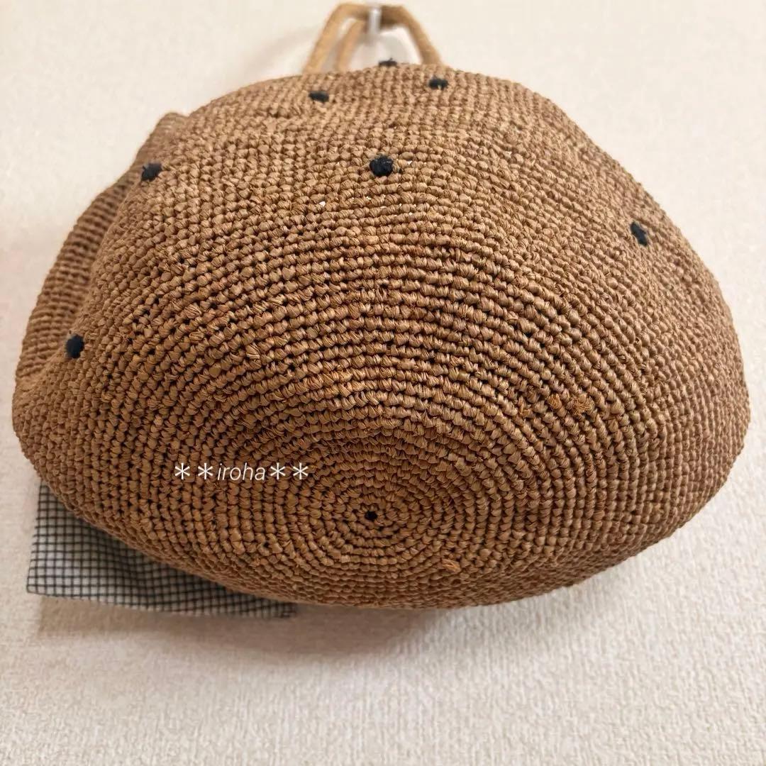 NORO MADRAGUE PLUMETIS POIS M かごバッグ かぐれ
