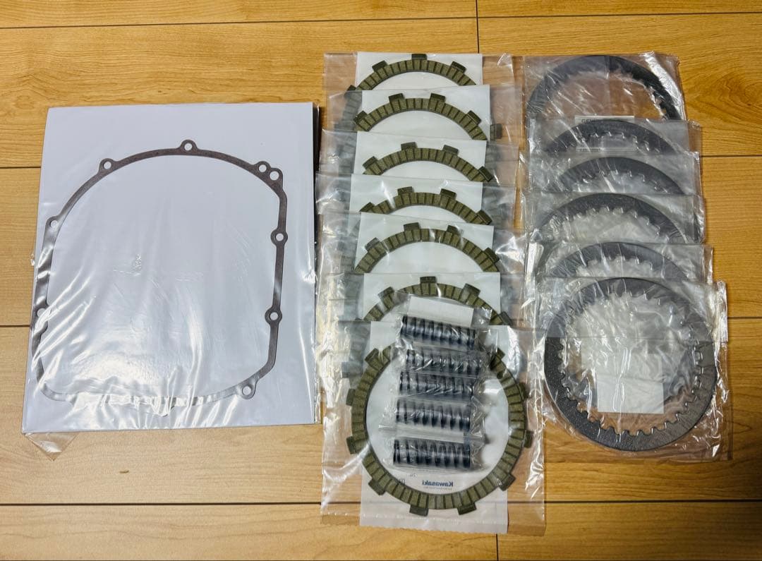 カワサキ純正新品 ZRX400 ZRX400Ⅱ クラッチ板 フルセット全年式対応 ウェビックガレージセール | KA-700 カワサキ純正 ZRX400 クラッチ板セット