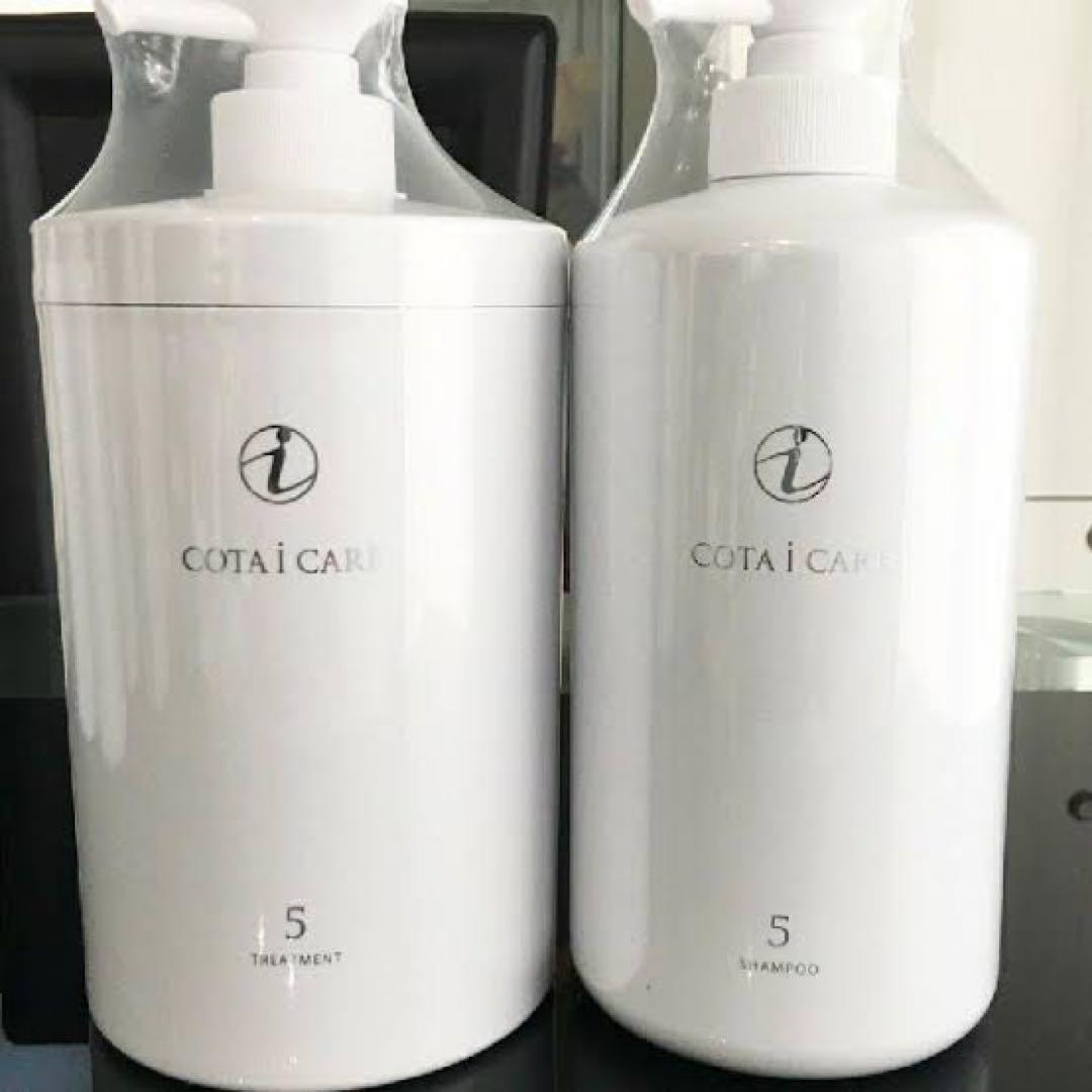 cota 5番　シャンプートリートメントセット　600ml COTA（コタ） アイ ケア シャンプー5 800ml / トリートメント 5 800g