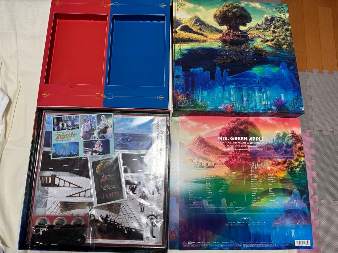Mrs. GREEN APPLE 限定BOXグッズ一式 ディスクなし - メルカリ