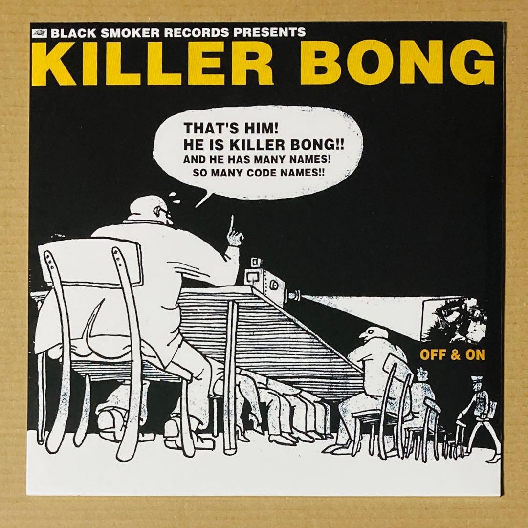 新品 KILLER-BONG / OFF&ON remastering（2LP） KILLER-BONG / OFF&ON remastering（2LP） | BLACK SMOKER RECORDS