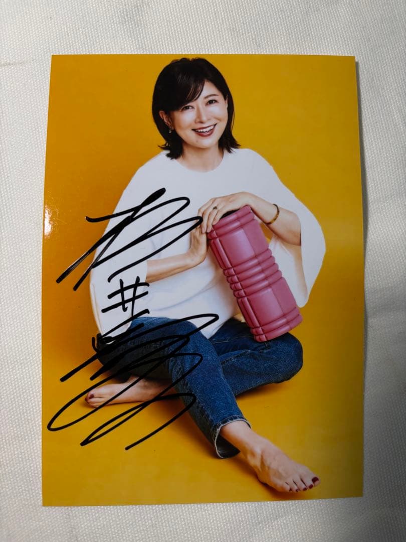 MBSアナウンサー 松井愛アナウンサー 直筆サイン入り写真 - メルカリ