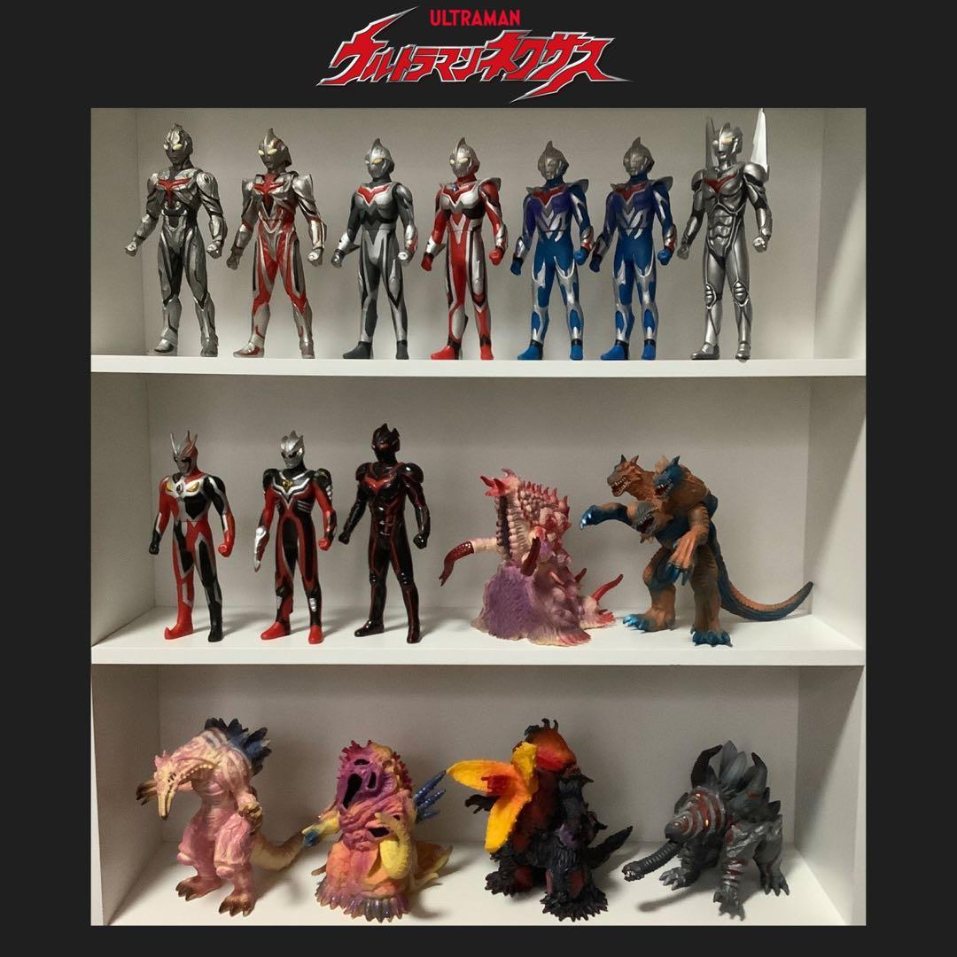 ウルトラマン ウルトラ怪獣【ネクサスセット】ソフビ フィギュア