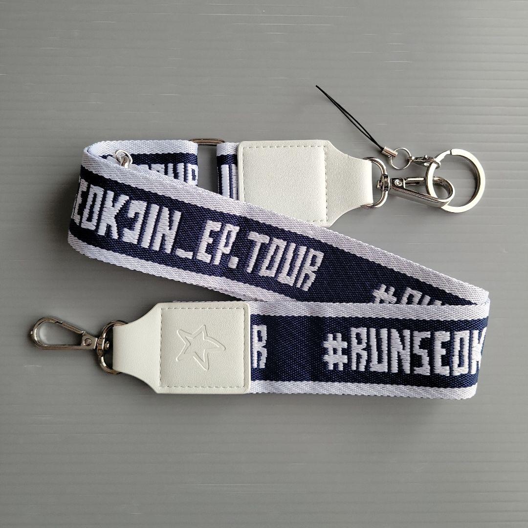 BTS ジン RUNSEOKJIN ショルダーストラップ JIN 日本 公式 - メルカリ