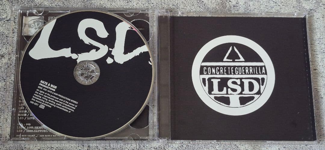 LSD 1983-2005 HATE CD+DVD ハードコア - メルカリ