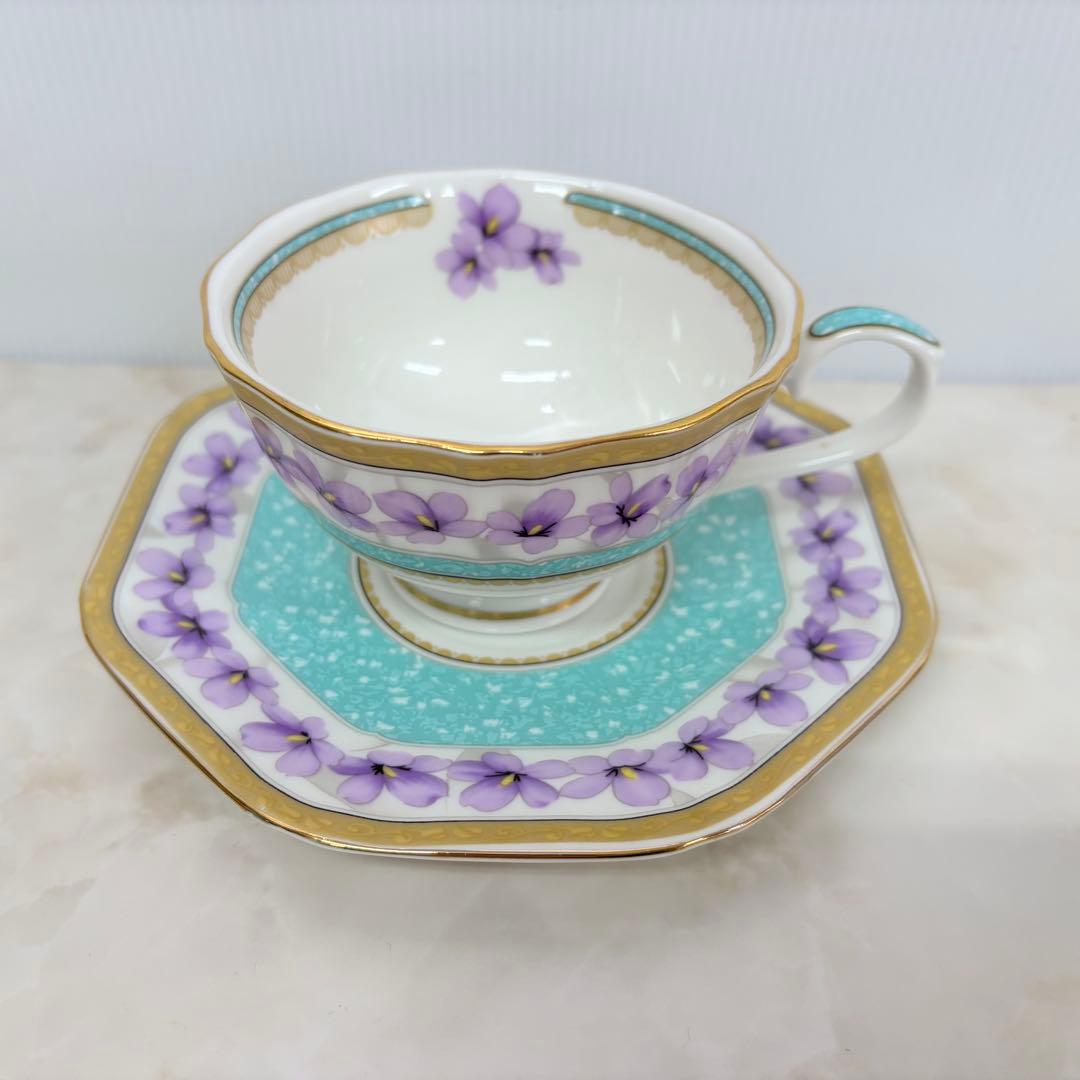 Rare Time多色花柄ティーカップ・ソーサー5客セット - メルカリ