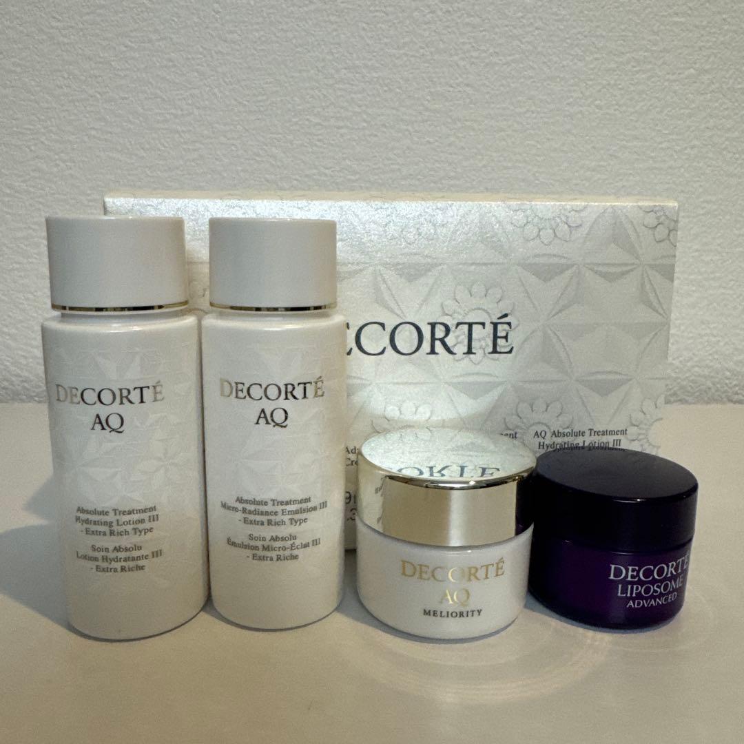 新品未使用品】DECORTÉ デコルテ AQ トライアルセット - メルカリ