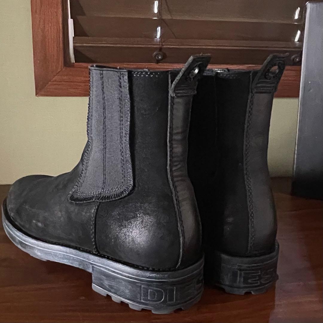 DIESEL D-THROUPER CH サイドゴアブーツ ブラック 28cm - メルカリ